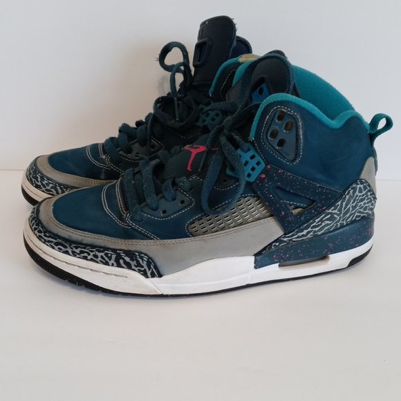 Jordan Spizike Space Blue Sneakers - Picture 2 of 13